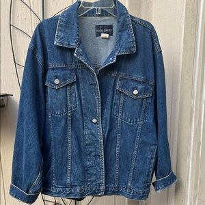 Rock Creek Women's Classic Blue Jean Jacket size 2X